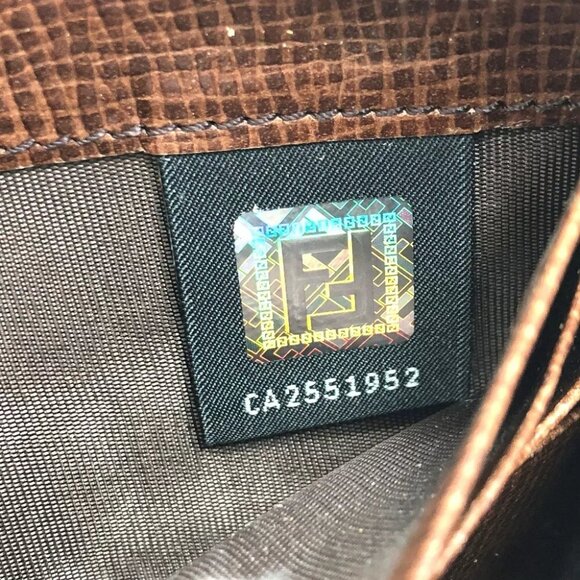 FENDI 7M0174 Zucca Zip Around Long Wallet Long Wallet - Picture 11 of 14